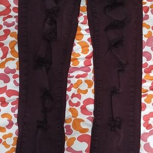 Bullhead Women's Deep Purple Skinny Jeans